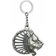 Ancient Majesty – Yeleli Aslan Figürlü Unisex Metal Anahtarlık