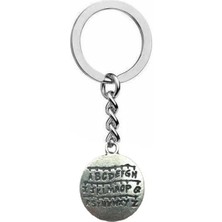 Stranger Things Abcd Alfabe Anahtarlık – Zamak Metal Unisex Aksesuar