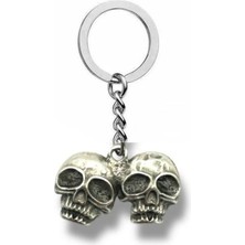 Ruh Ikizi | Ikili Kuru Kafa Figürlü Unisex Anahtarlık