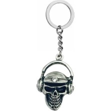 Dj Figürlü Metal Anahtarlık – Unisex Müzik Temalı Aksesuar