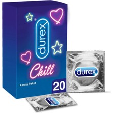 Chill Ekonomik Paket Prezervatif 20'li +  Diş Beyazlatıcı Köpük