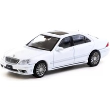 Tarmac Works 1/64 Mercedes-Benz S-Class Wald Alabaster White - Lamley Special Edition