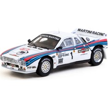 Tarmac Works 1/64 Lancia 037 Rally Rally Monte Carlo 1983 #1 With Tarmac Cards