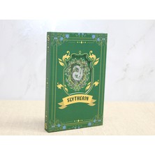 Harry Potter Slytherin Deri Defter