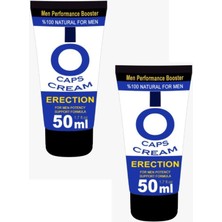 O Caps Erk.eklere Ser.tleştir.me Kremi 50 ml x 2 Adet