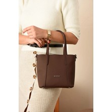 Just Polo Kadın Orta Boy Konforlu Şık El ve Omuz Çantası 236047MH