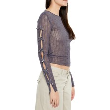 F21 Fiyonk Detaylı Bluz