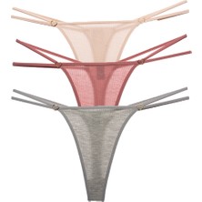 Vanilya Secret Ipli Tanga Pamuk 3'lü Paket