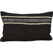 Yeni El Dokuma Dekoratif Lumbar Kilim Kırlent Yastık Kılıfı 6127