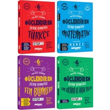 6. Sınıf Güçlendiren Türkçe Matematik Fen Bilimleri Din Kültürü Soru Bankası