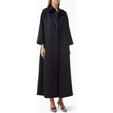 Şık ve Rahat Açık Ön Abaya Ile Sheila Kıyafeti Her Ortama Uygun Tasarım