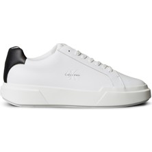 Calvin Klein CHUNKY CUPSOLE LACEUP LTH Beyaz Erkek Sneaker