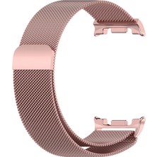 Microsonic Samsung Galaxy Watch 8 Classic 46MM Milanese Loop Kordon Pembe