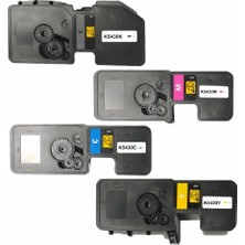 Oratek Kyocera Ecosys MA2100CFX TK-5440 Chipli 4 Renk Ithal Muadil Toner Seti - Siyah 2.600 Sayfa / Renkliler 2.200 Sayfa
