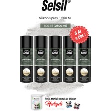 Selsil 5 Al 4 Öde Silikon Sprey, 500 ml ve Rosie Pamuk