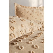 Polina Tek Kişilik Yatak Örtüsü Bej