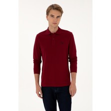 U.s. Polo Assn. Erkek Bordo Sweatshirt 50307688-VR014