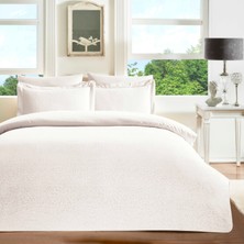 Taç Leo Jakar Çift Kişilik Nevresim Takımı Ekru