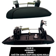 Clıo 2-Megane 1-Logan Sağ Ön-Arka Kapı Dış Açma Kolu