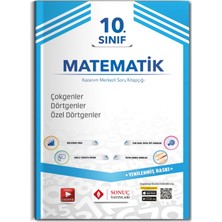 Sonuç Yayınları  10.Sınıf Çokgenler Dörtgenler Özel Dörtgenler