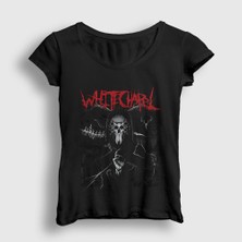 Presmono Kadın Siyah Hymns In Dissonance Whitechapel T-Shirt