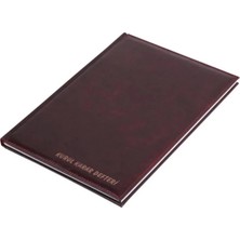 Gülpaş Kurul Karar Defteri Suni Deri Ciltli 100 Yaprak