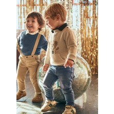 Mayoral Erkek Bebek Denim Pantolon 18-36 Ay Mavi