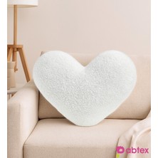 Harika Peluş Dekoratif Kalp Minder Yastık Kırlent Ithal Toscano