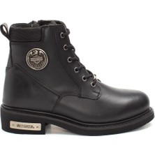 Harley Davidson Jim Erkek Siyah Deri Bot