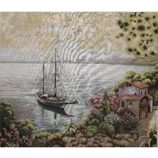 Belıeve Salome Jakarlı Dokuma Goblen Dekoratif   Çerçevesiz Pano Tablo 70*70