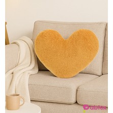 Harika Peluş Dekoratif Kalp Minder Yastık Kırlent Ithal Toscano