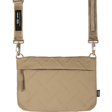 Skinarma Satchel Juno Desenli Naylon Scout Bilek Askı Kayışlı Aksesuar Çantası Haki