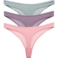 Vanilya Secret Pamuk Tanga 3'lü Paket