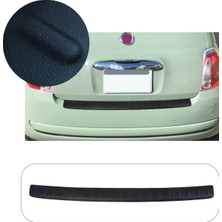Fiat 500 C Uyumlu 2007-2015 Abs Arka Tampon Üstü Koruma