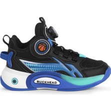 Buckhead Pick Çocuk Spor Ayakkabı - Siyah Mavi BUCK3057-047
