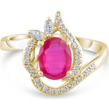 Lial Diamond 2.68 Karat Pırlanta Yakut Yüzük, Gerçek Pırlanta, Sertifikalı Mücevher