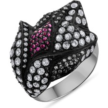 Lial Diamond 2.32 Karat Pırlanta Yakut Yüzük, Gerçek Pırlanta, Sertifikalı Mücevher