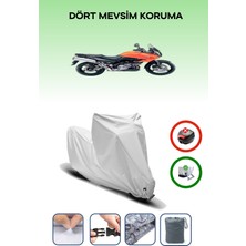 Breen Kawasaki Klv 1000 Için Kilit Uyumlu Motosiklet Branda, Güvenli, Su Geçirmez Dayanıklı Kumaş