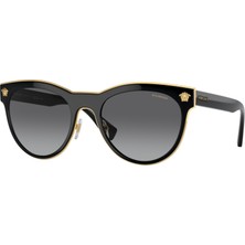 Versace Kadın Güneş Gözlüğü 2198 1002/T3 54-20 Siyah Polarize UV 400 Filtreli Kemik Çerçeve