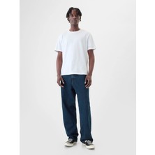 Gap Erkek Lacivert Baggy Jean Pantolon