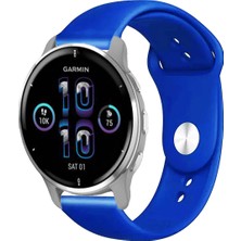 Garmin Venu2 Plus ile Uyumlu Kordon Yumuşak Dokulu Esnek Jel Silikon Kayış