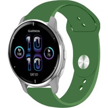 Garmin Venu2 Plus ile Uyumlu Kordon Yumuşak Dokulu Esnek Jel Silikon Kayış