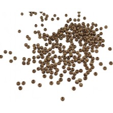 Sütlü Kahve 5 mm Yuvarlak Ahşap Boncuk (30 gr - 500 Adet)