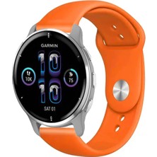 Garmin Venu2 Plus ile Uyumlu Kordon Yumuşak Dokulu Esnek Jel Silikon Kayış