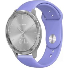 Garmin Vivomove 3 ile Uyumlu Kordon Yumuşak Dokulu Esnek Jel Silikon Kayış