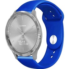 Garmin Vivomove 3 ile Uyumlu Kordon Yumuşak Dokulu Esnek Jel Silikon Kayış