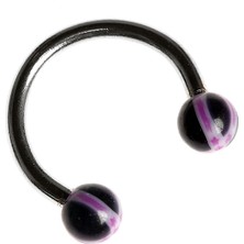 Circular Barbell 316 L Çelik Piercing K8
