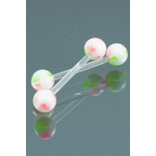 Bioplast Bar Kaş Yanak Dudak Piercing K3