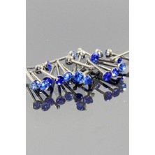 Mavi Taşlı Hızma Piercing K2