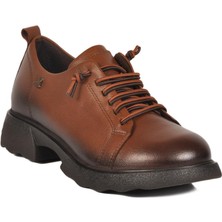 Venüs 2553801K Z Taba Hakiki Deri Kadın Günlük Ayakkabı